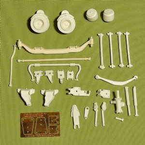 AN 1/24 VOLVO 空氣懸吊組 前輪傳向軸 適用